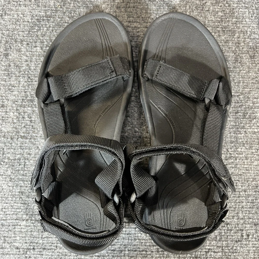 Teva Hiking Sandals Hurricane Outdoor Shoes Black Men US 9 EU 42